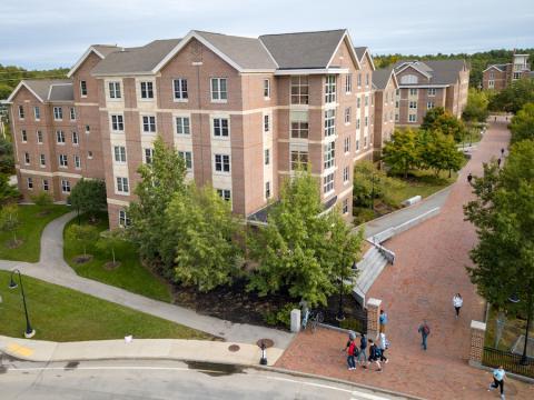 Handler Hall aerial